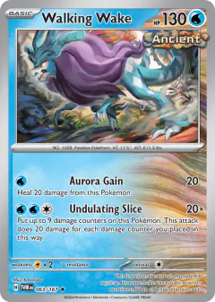 Walking Wake Rare card from Twilight Masquerade