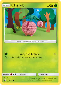 Cherubi Common card from Ultra Prism
