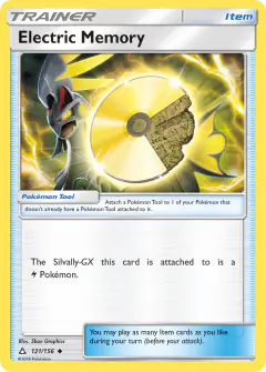 Electric Memory Uncommon card from Ultra Prism