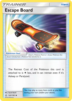 Escape Board Uncommon card from Ultra Prism