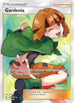Gardenia Rare Ultra card from Ultra Prism