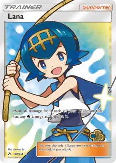Lana Rare Ultra card from Ultra Prism