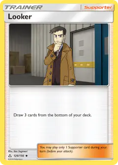 Looker Uncommon card from Ultra Prism