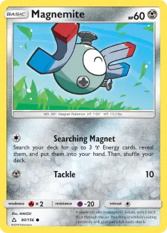Magnemite Common card from Ultra Prism