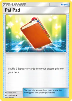 Pal Pad Uncommon card from Ultra Prism