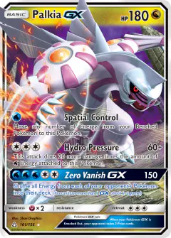 Palkia-GX Rare Holo GX card from Ultra Prism