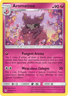 Aromatisse Rare card from Unbroken Bonds