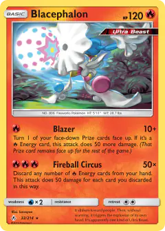 Blacephalon Rare card from Unbroken Bonds