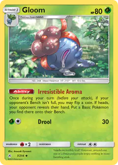 Gloom Uncommon card from Unbroken Bonds