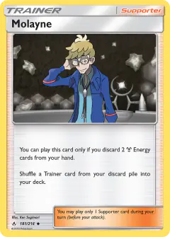Molayne Uncommon card from Unbroken Bonds