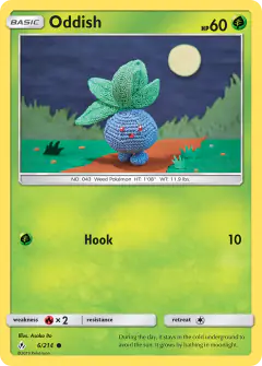 Oddish Common card from Unbroken Bonds