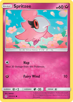 Spritzee Common card from Unbroken Bonds