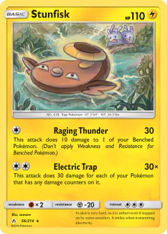 Stunfisk Rare card from Unbroken Bonds