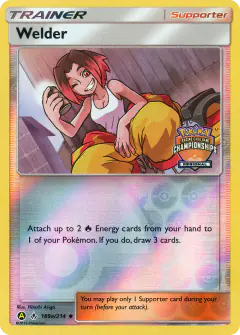 Welder Uncommon card from Unbroken Bonds