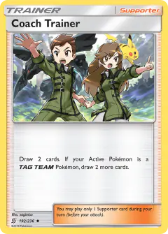 Coach Trainer Uncommon card from Unified Minds