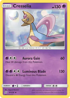 Cresselia Uncommon card from Unified Minds