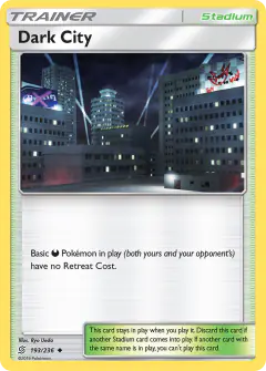 Dark City Uncommon card from Unified Minds