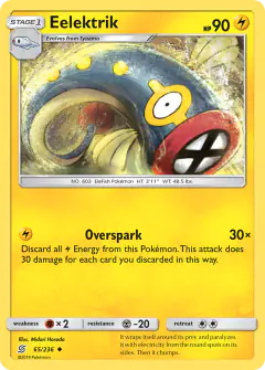 Eelektrik Uncommon card from Unified Minds