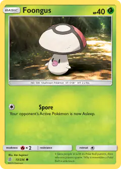 Foongus Common card from Unified Minds