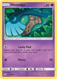 Honedge Common card from Unified Minds
