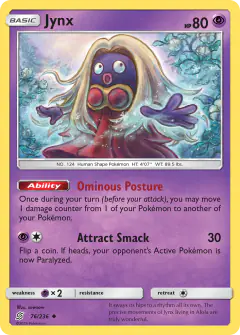 Jynx Uncommon card from Unified Minds