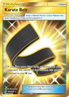 Karate Belt Rare Secret card from Unified Minds