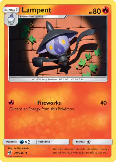 Lampent Uncommon card from Unified Minds