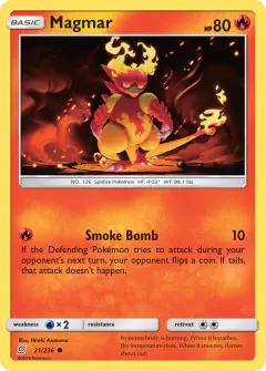 Magmar Common card from Unified Minds