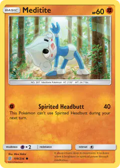 Meditite Common card from Unified Minds