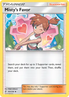Misty's Favor Uncommon card from Unified Minds