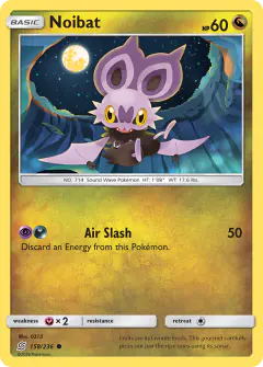 Noibat Common card from Unified Minds