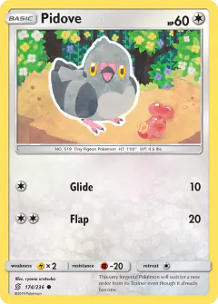 Pidove Common card from Unified Minds