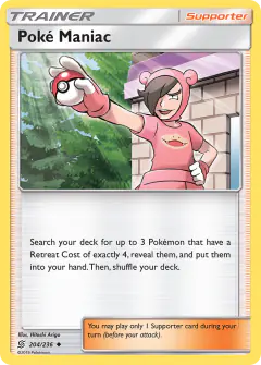Poké Maniac Uncommon card from Unified Minds
