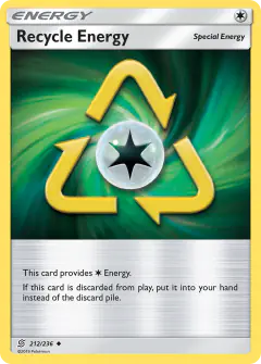 Recycle Energy Uncommon card from Unified Minds