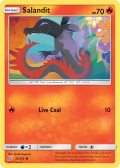 Salandit Common card from Unified Minds