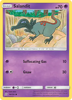 Salandit Common card from Unified Minds