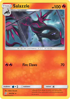 Salazzle Rare card from Unified Minds