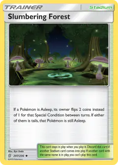 Slumbering Forest Uncommon card from Unified Minds