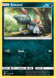 Sneasel Common card from Unified Minds