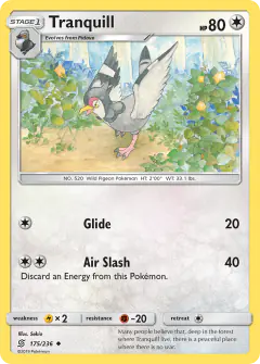 Tranquill Uncommon card from Unified Minds