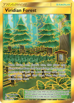 Viridian Forest Rare Secret card from Unified Minds