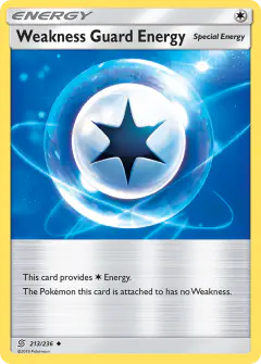 Weakness Guard Energy Uncommon card from Unified Minds