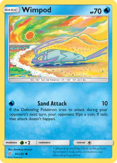 Wimpod Common card from Unified Minds