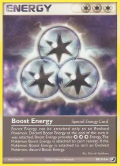 Boost Energy Uncommon card from Unseen Forces