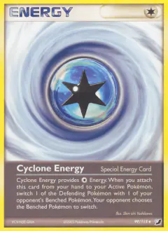 Cyclone Energy Uncommon card from Unseen Forces