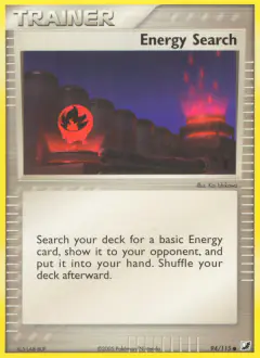 Energy Search Common card from Unseen Forces