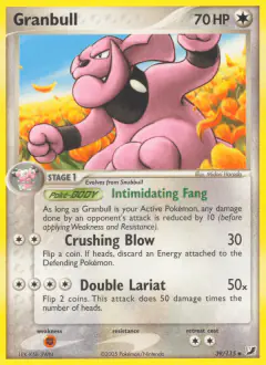 Granbull Uncommon card from Unseen Forces