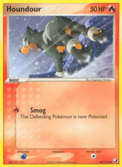 Houndour Common card from Unseen Forces