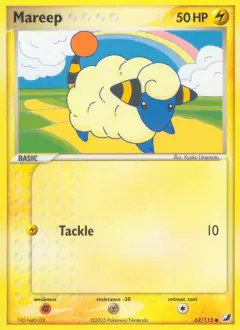 Mareep Common card from Unseen Forces