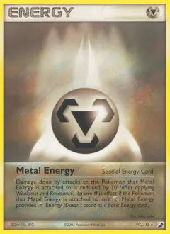 Metal Energy Rare card from Unseen Forces